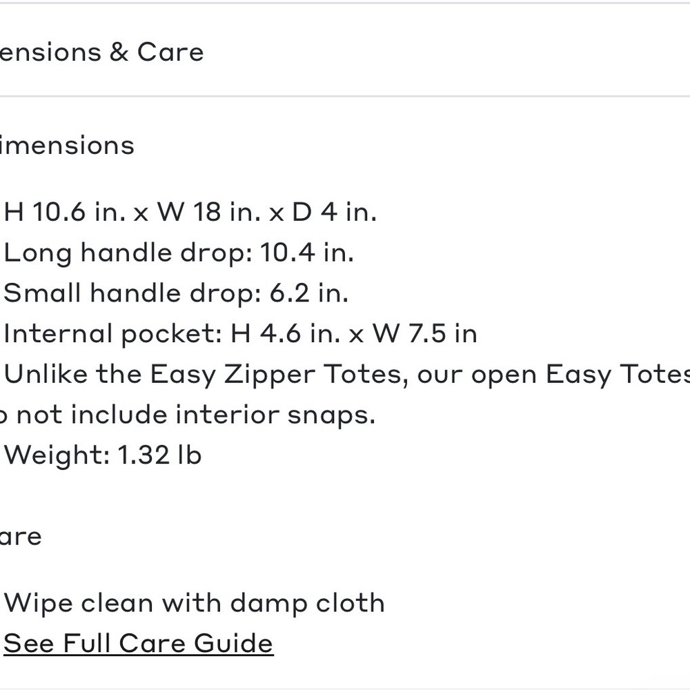 Cuyana Small Easy Tote in Cappuccino - Picture 8 of 8